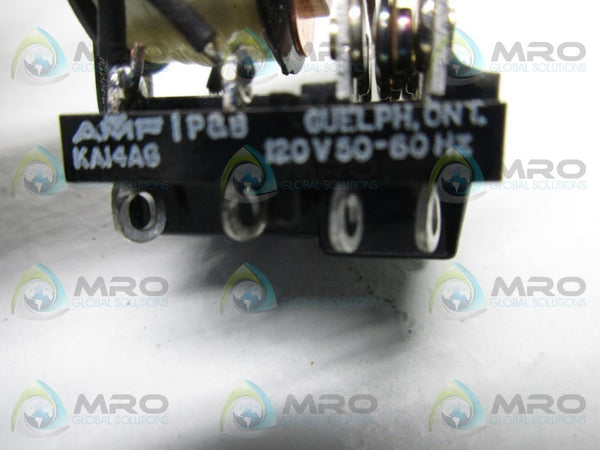 POTTER & BRUMFIELD KA14AG-120 RELAY NSMP