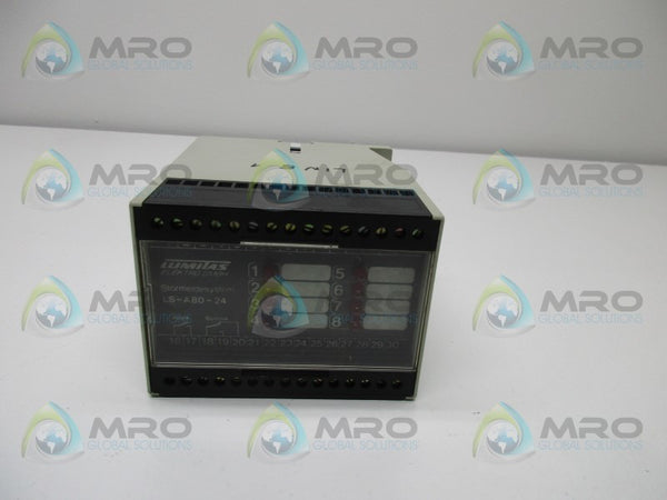 LUMITAS LS-A80-24 SAFETY RELAY 220VAC  UNMP