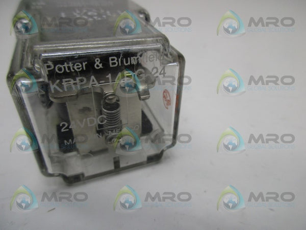 POTTER & BRUMFIELD KRPA-14DG24 RELAY 24VDC  UNMP