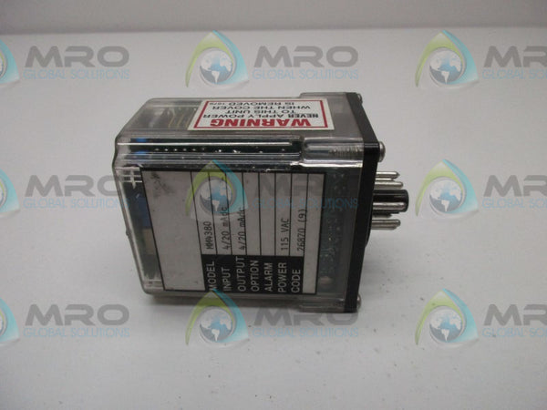 WILKERSON MM4380 RELAY MODULE 4/20MADC 4/20MADC 115VAC  UNMP