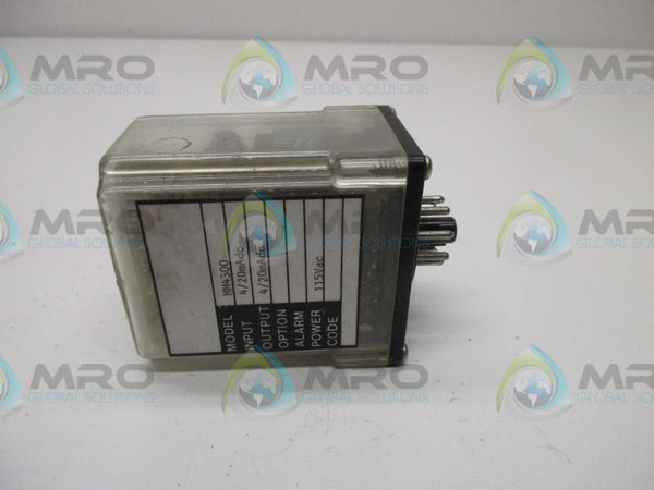 WILKERSON MM4300 RELAY MODULE 4/20MADC 4/20MADC 115VAC  UNMP