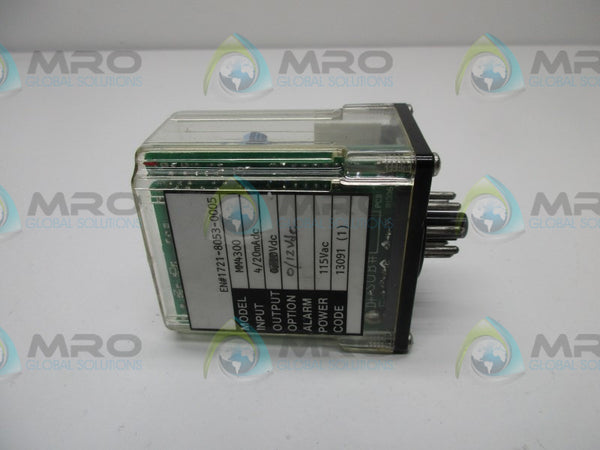 WILKERSON MM4300 RELAY MODULE 4/20MADC 0/12VDC  UNMP