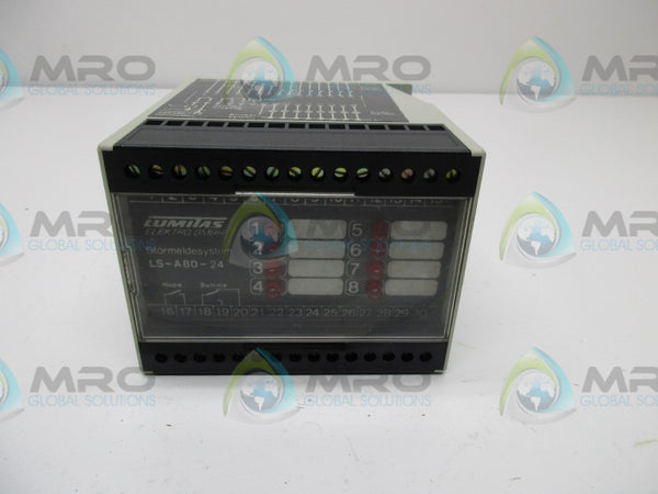 LUMITAS LS-A80-24 SAFETY RELAY  NSNP