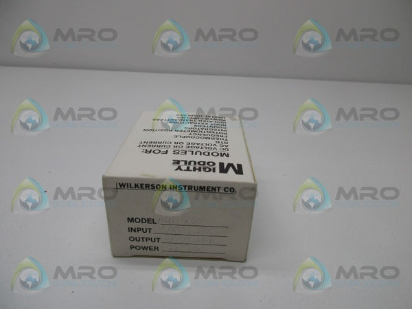 WILKERSON MM4300 RELAY MODULE 0/100MVDC 4/20MADC  NSMP