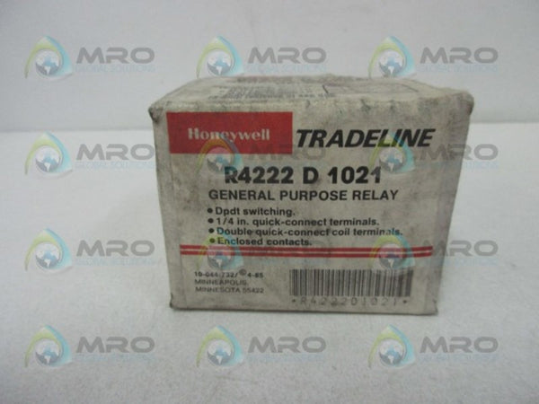 HONEYWELL R4222D1021 GENERAL PURPOSE RELAY NSMP