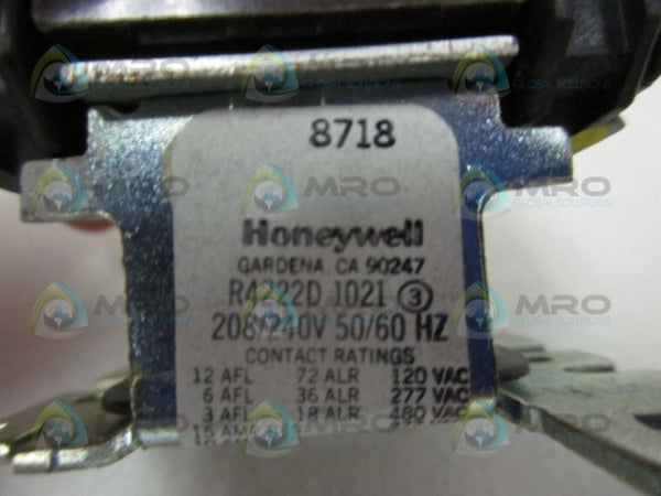 HONEYWELL R4222D1021 GENERAL PURPOSE RELAY NSMP