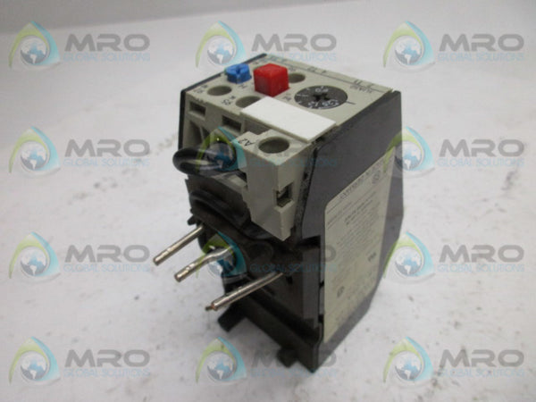 SIEMENS 3UA5012-0K OVERLOAD RELAY 0,8-1,25A  UNMP