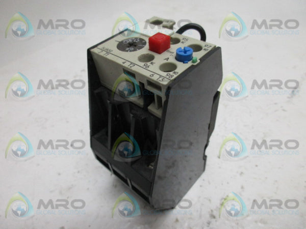 SIEMENS 3UA5012-0K OVERLOAD RELAY 0,8-1,25A  UNMP