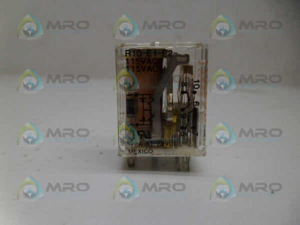 POTTER & BRUMFIELD R10-E1-P2-115VAC RELAY UNMP