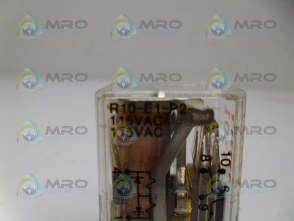 POTTER & BRUMFIELD R10-E1-P2-115VAC RELAY UNMP
