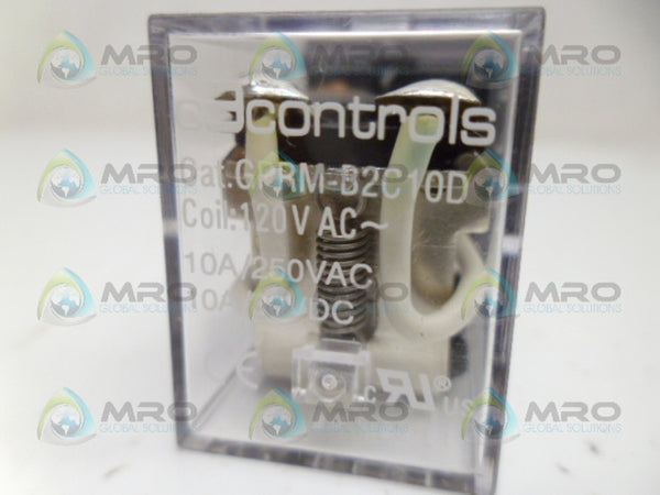 C3CONTROLS GPRM-B2C10D RELAY 120VAC UNMP