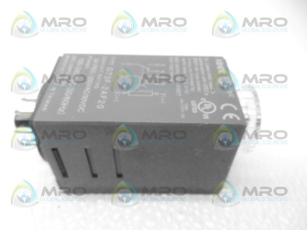 IDEC GT3F-2AF20 ELECTRONIC TIMER RELAY UNMP