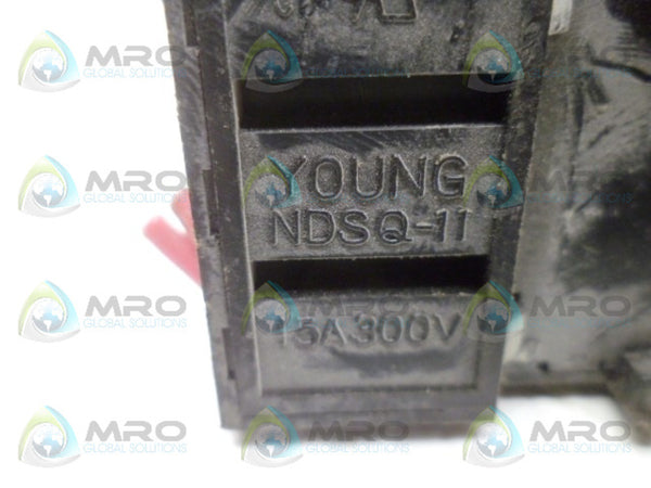 YOUNG NDSQ-11 RELAY SOCKET  UNMP