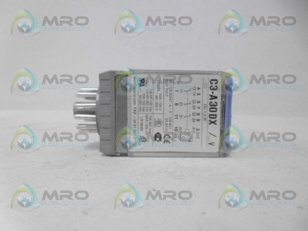 RELECO C3-A30DX/110VDC RELAY  UNMP