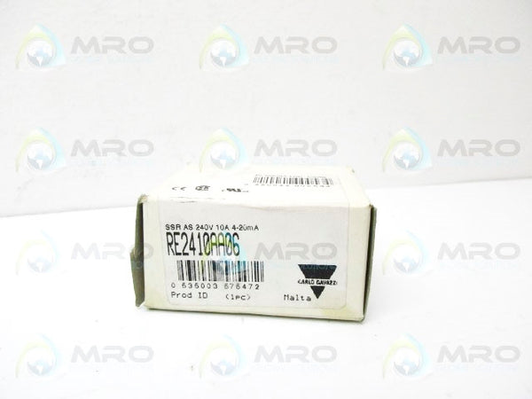 CARLO GAVAZZI RE2410AA06 RELAY NSMP