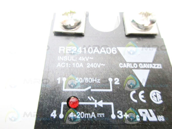 CARLO GAVAZZI RE2410AA06 RELAY NSMP