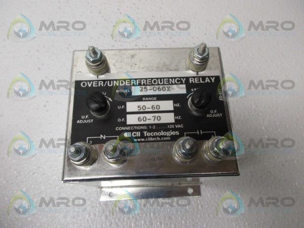 WILMAR ELECTRIC 25-060X OVER/UNDER FREQUENCY RELAY NSNP