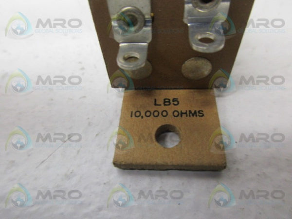 POTTER & BRUMFIELD LB5 RELAY 10000 OHMS  NSNP