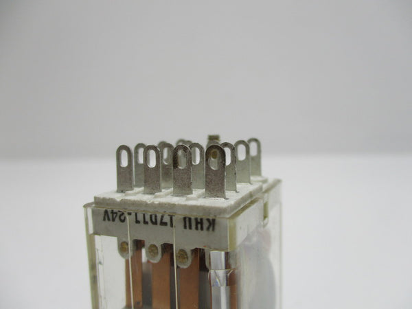 POTTER & BRUMFIELD KHU17D11 24VDC RELAY  UNMP