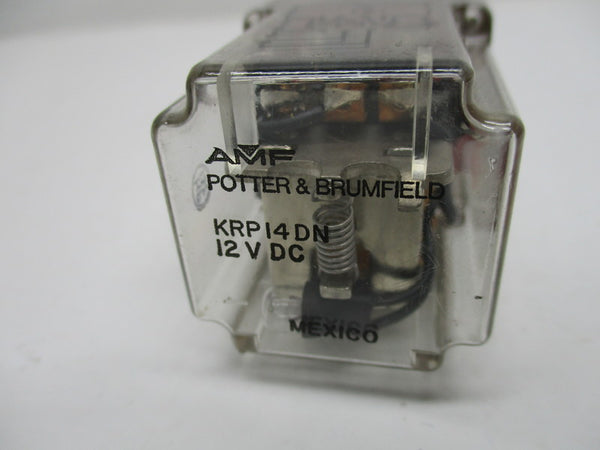 POTTER & BRUMFIELD KRP14DN RELAY 12V 10A UNMP