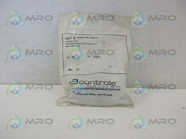 C3 CONTROLS GPRS-P3C10ZJ-3 OCTAL BASE RELAY  NSMP