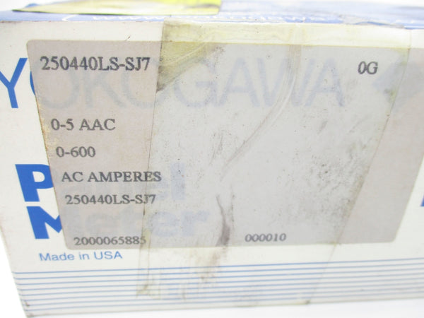 YOKOGAWA 250440LS-SJ7 0-600ACA NSMP