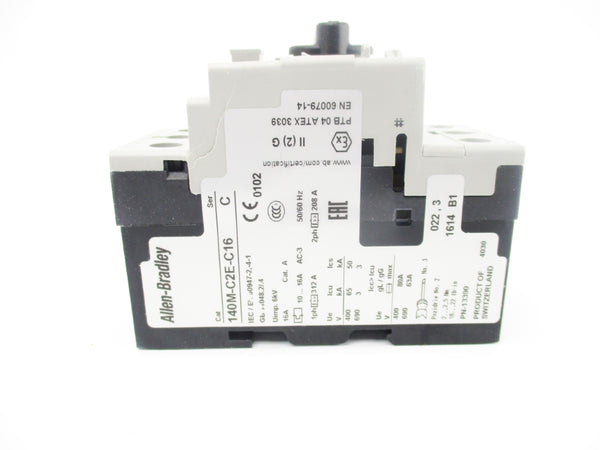 ALLEN BRADLEY 140M-C2E-C16 SER. C 690V 10-16A NSMP