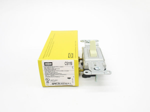 HUBBELL CS115I 277VAC 15A (PKG OF 10) NSMP
