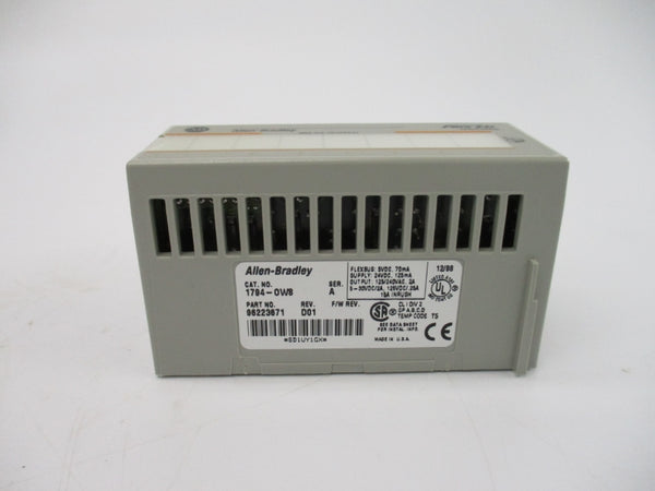 ALLEN BRADLEY 1794-OW8 SER. A 125/240VAC 15A NSMP