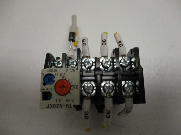 MITSUBISHI TH-N20KF OVERLOAD RELAY 2.8-4.4A UNMP
