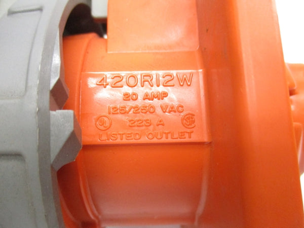HUBBELL 420R12W 125/250VAC 20A NSMP