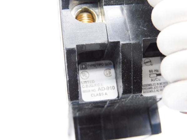 SQUARE D QOB240GFI 120/240V 40A NSMP