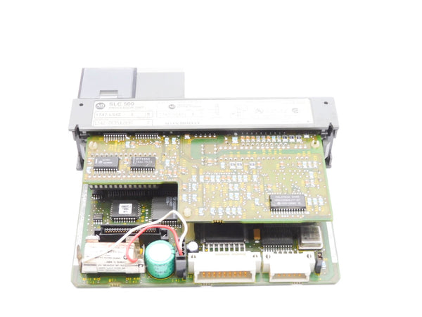ALLEN BRADLEY 1747-L542 SER. A 24VDC 1A F/W 5 (NO KEY/DOOR/TERMINAL) UNMP