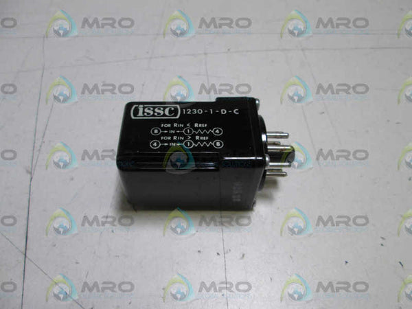 ISSC CONTROL RELAY 1230-1-D-C  UNMP