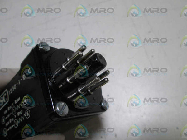 ISSC CONTROL RELAY 1230-1-D-C  UNMP
