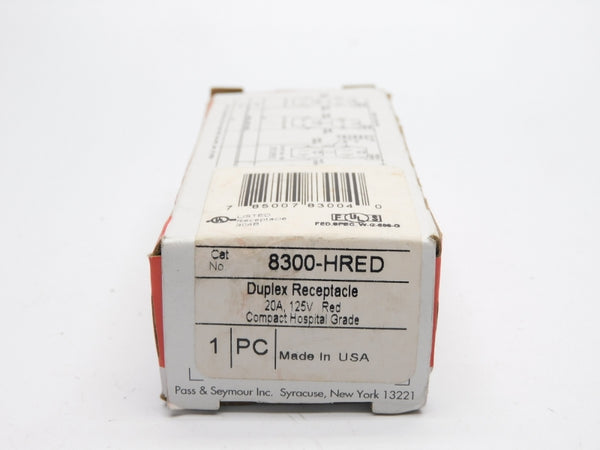 PASS&SEYMOUR LEGRAND 8300-HRED 125V 20A NSMP