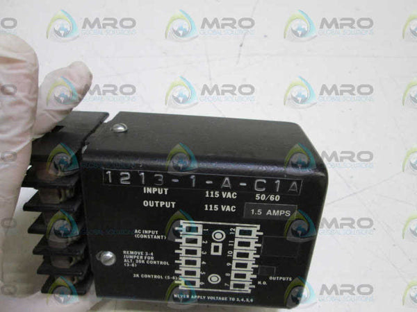 ISSC RELAY 115VAC 1213-1-A-C1A  UNMP