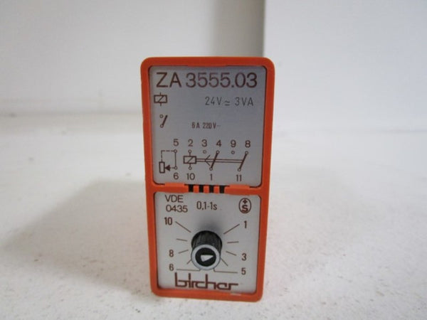 BIRCHER TIMING RELAY ZA3555.03 UNMP