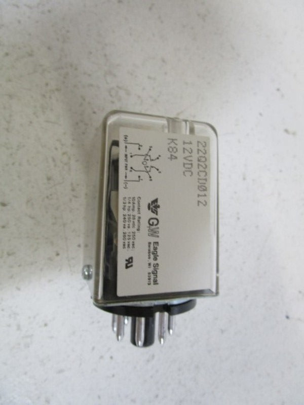 EAGLE SIGNAL RELAY 12VDC 22Q2CD012 NSMP