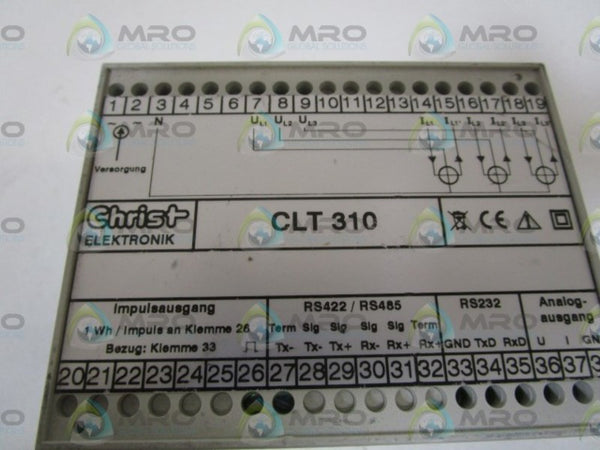 CHRIST ELELTRONIK RELAY CLT310 UNMP
