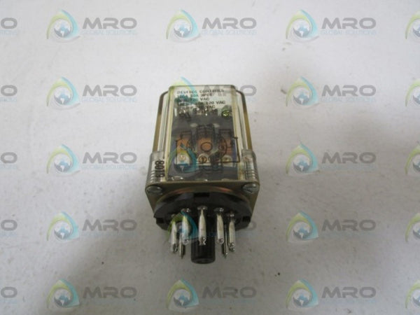 DELTROL CONTROLS 120VAC RELAY 20113-34 NSMP