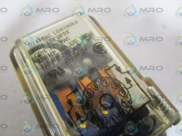 DELTROL CONTROLS 120VAC RELAY 20113-34 NSMP