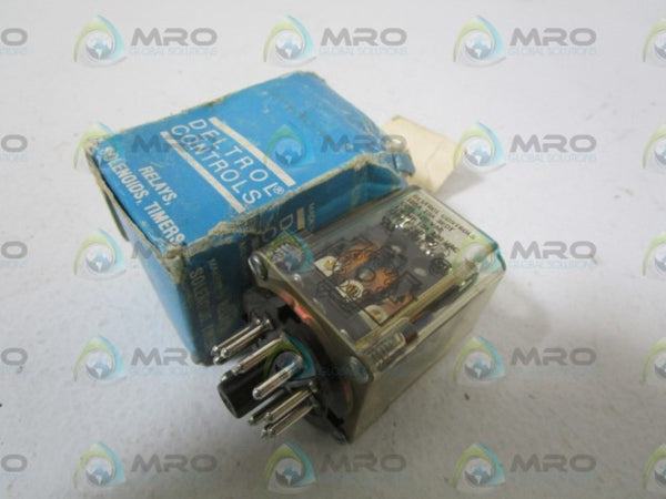 DELTROL CONTROLS 120VAC RELAY 20113-34 NSMP