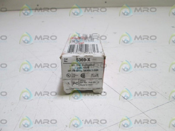 PASS & SEYMOUR PLUG CONNECTOR 5369-X NSMP