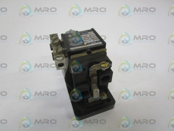 ALLEN BRADLEY OVERLOAD RELAY MAGNETIC 810-A09AB SER. B UNMP