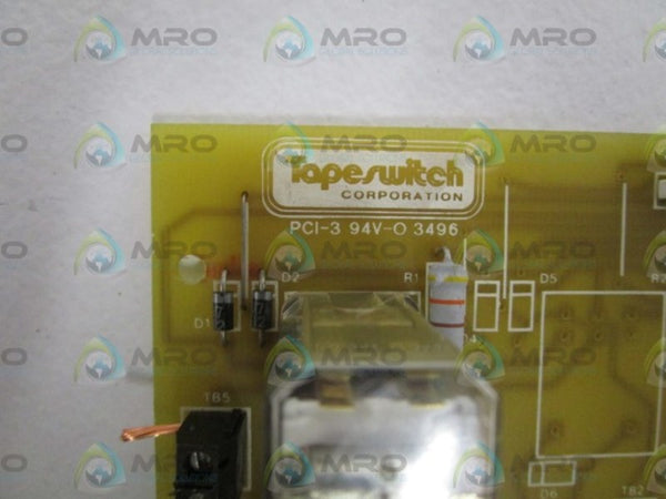 TAPESWITCH RELAY BOARD 13462  UNMP