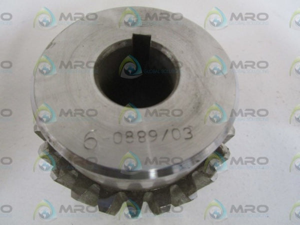 1" SPROCKET 6-0889/03 NSNP