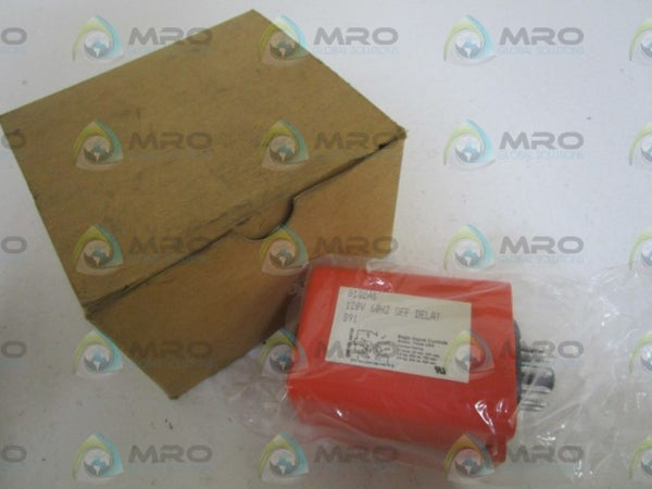 EAGLE SIGNAL 120V OFF DELAY RELAY 81Q2A6 NSMP