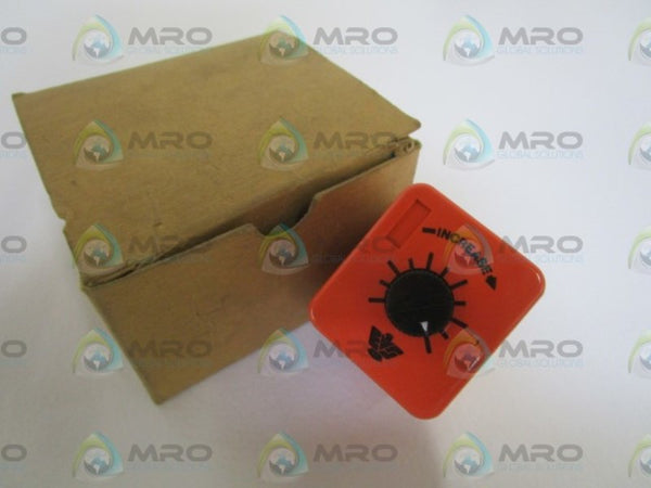 EAGLE SIGNAL 6.4-64 SEC. 120V ON DELAY RELAY 80Q2A607 NSMP