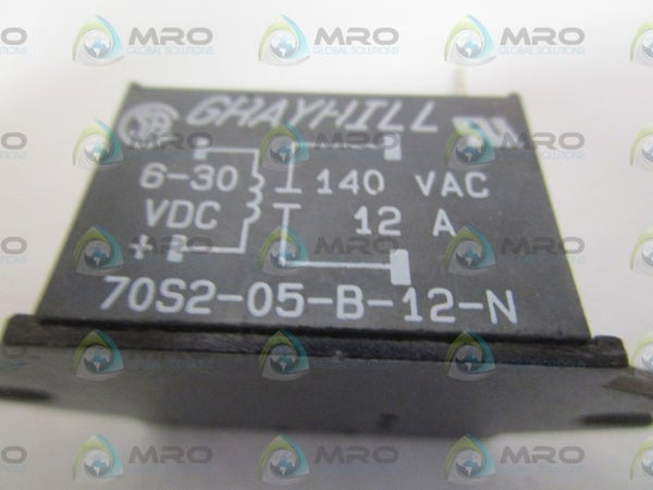 GRAYHILL 70S2-05-B-12-N RELAY CUBE NSNP